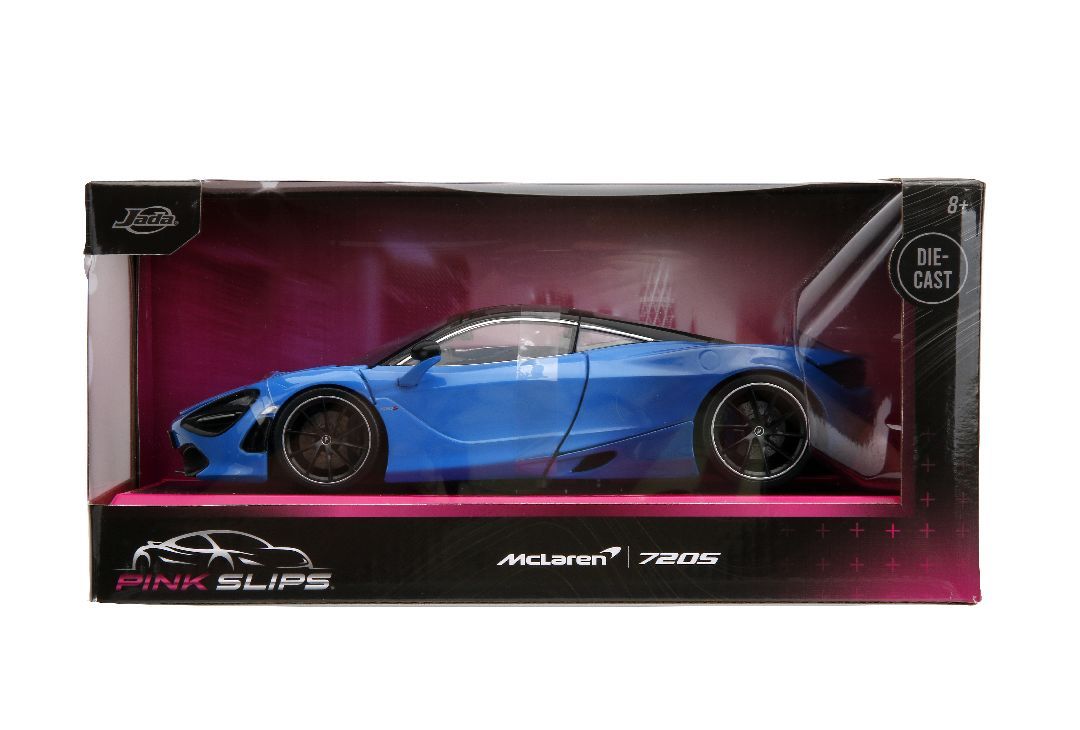 Jada 1/24 Scale \"Pink Slips\" Mclaren 720S - Light/Dark Blue