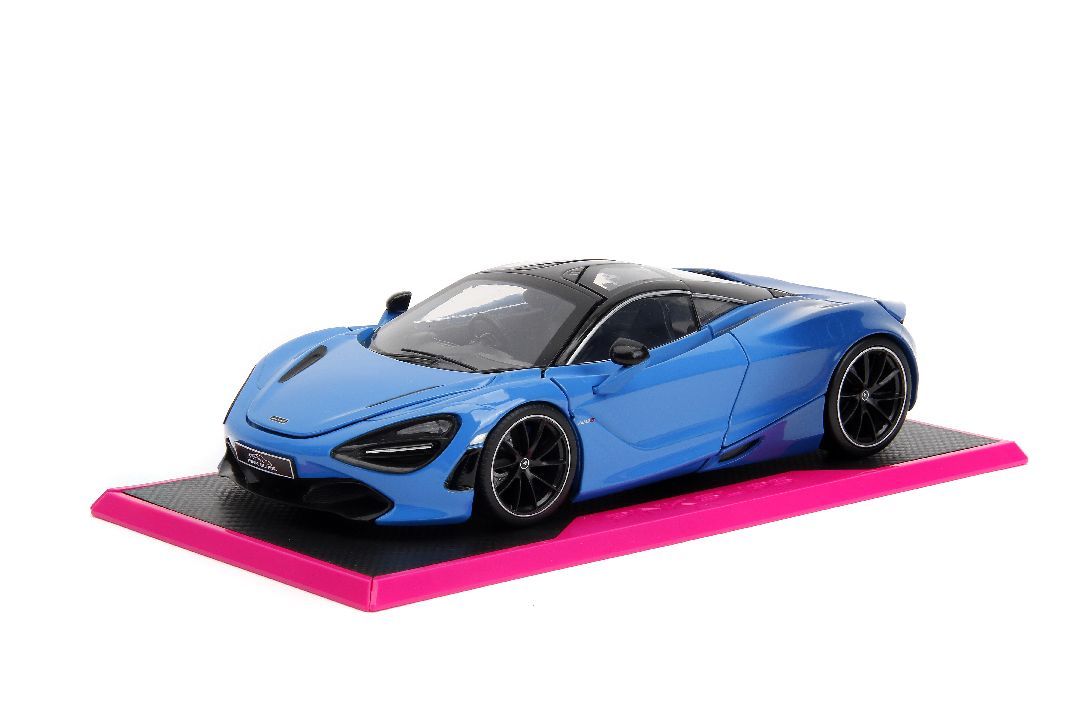 Jada 1/24 Scale \"Pink Slips\" Mclaren 720S - Light/Dark Blue