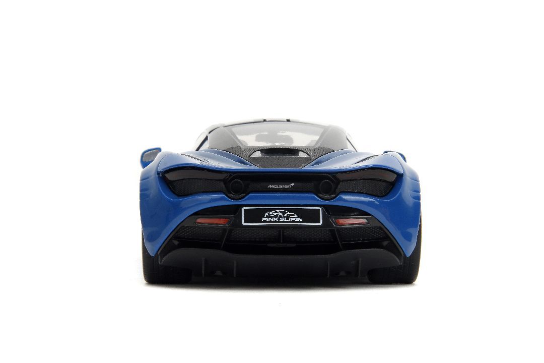 Jada 1/24 Scale \"Pink Slips\" Mclaren 720S - Light/Dark Blue