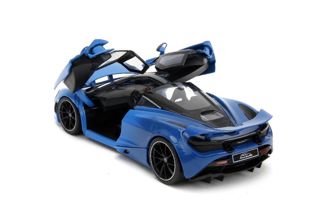 Jada 1/24 Scale \"Pink Slips\" Mclaren 720S - Light/Dark Blue