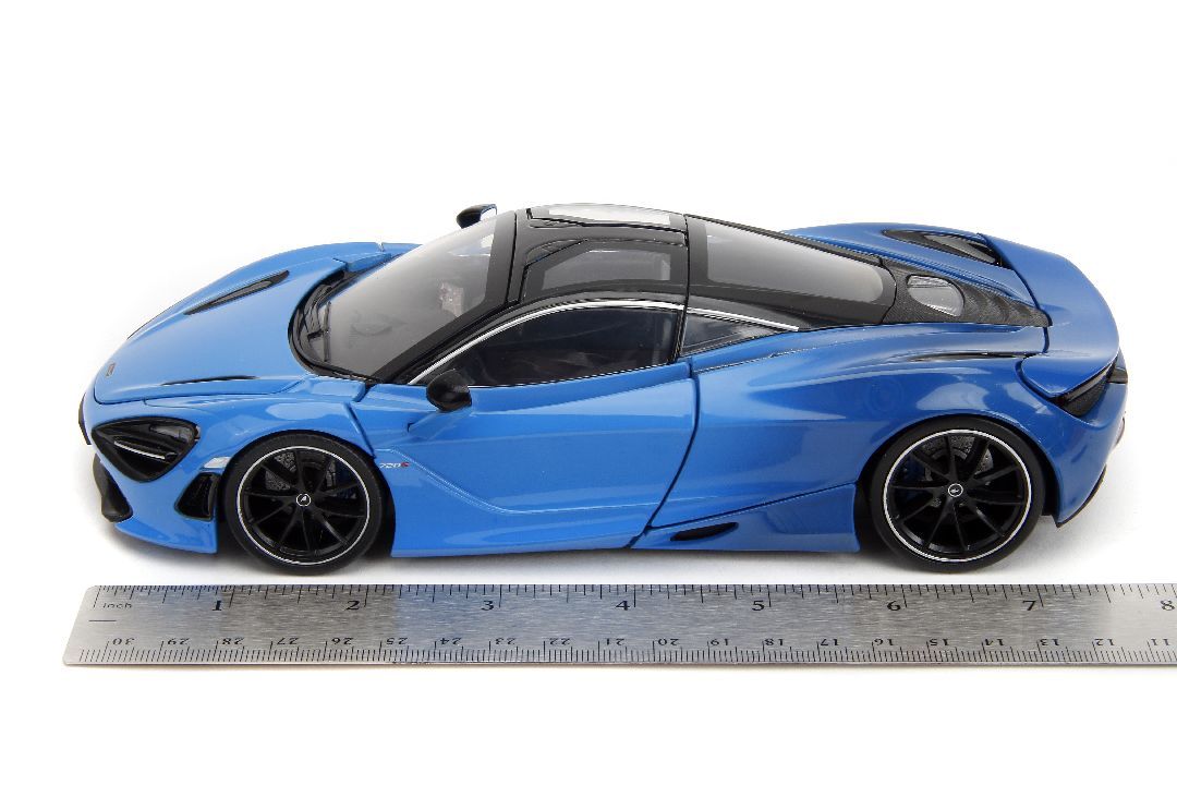 Jada 1/24 Scale \"Pink Slips\" Mclaren 720S - Light/Dark Blue