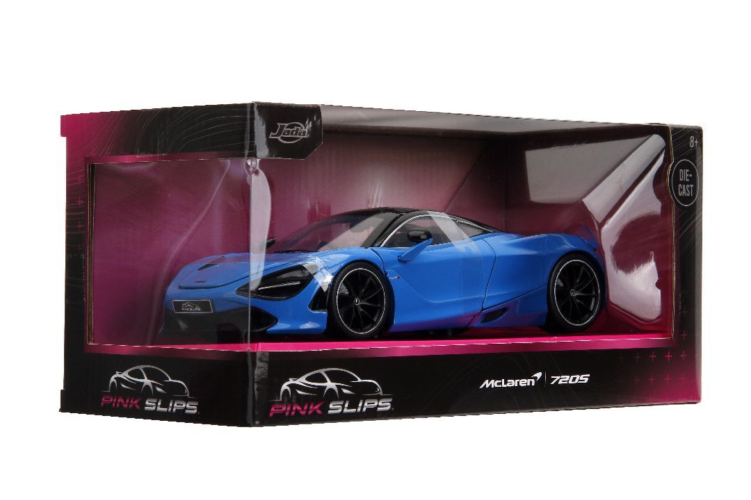 Jada 1/24 Scale \"Pink Slips\" Mclaren 720S - Light/Dark Blue