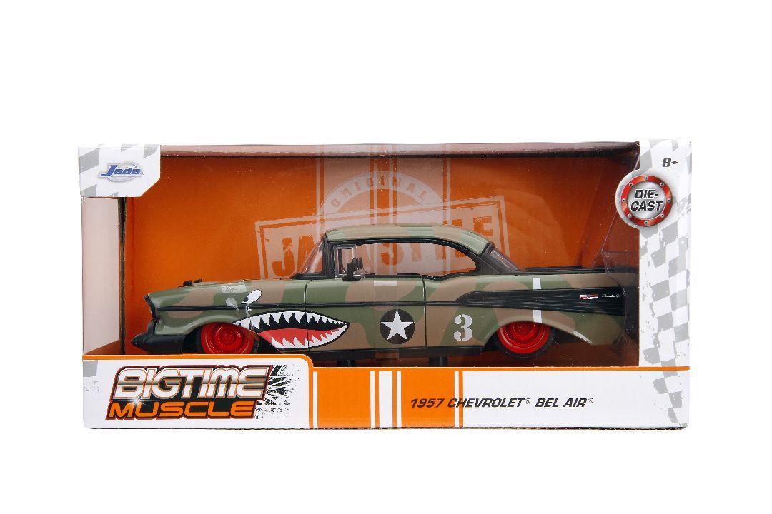 Jada 1/24 Scale \"BIGTIME Muscle\" - 1957 Chevy Bel Air