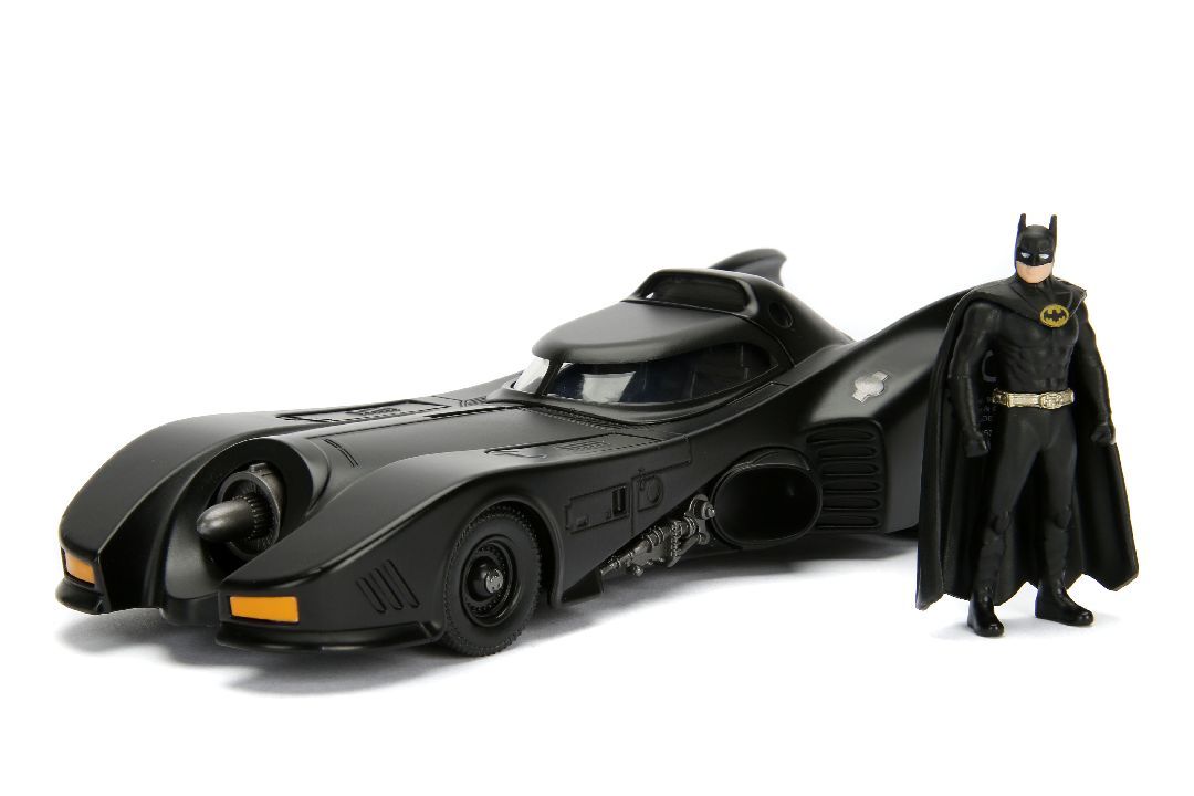 Jada 1/24 Scale \"Batman\" Batmobile w/ Batman Figure - 1989