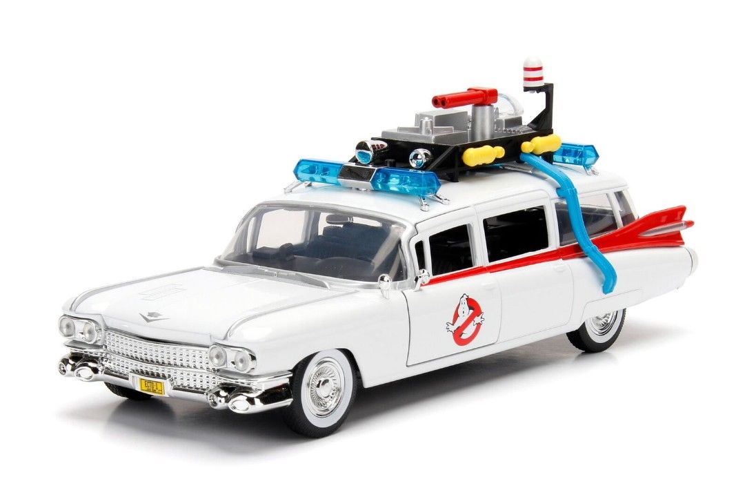 Jada 1/24 Scale \"Hollywood Rides\" Ghostbusters ECTO-1