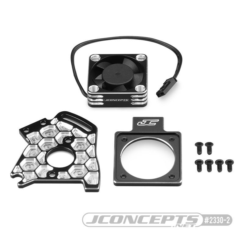 JConcepts - Slash 4x4 aluminum fan and honeycomb motor plate set