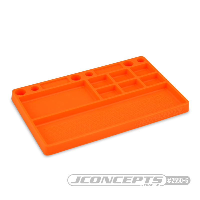 JConcepts Orange Rubber Parts Tray