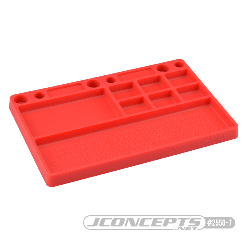 JConcepts Red Rubber Parts Tray