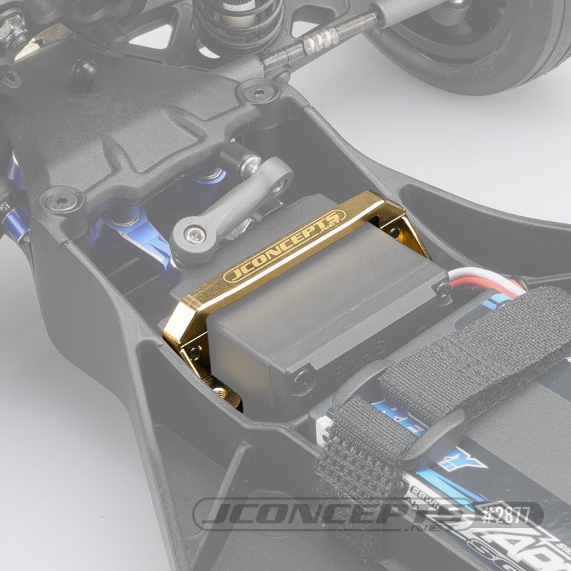 JConcepts DR10 Brass Servo Mount Bracket