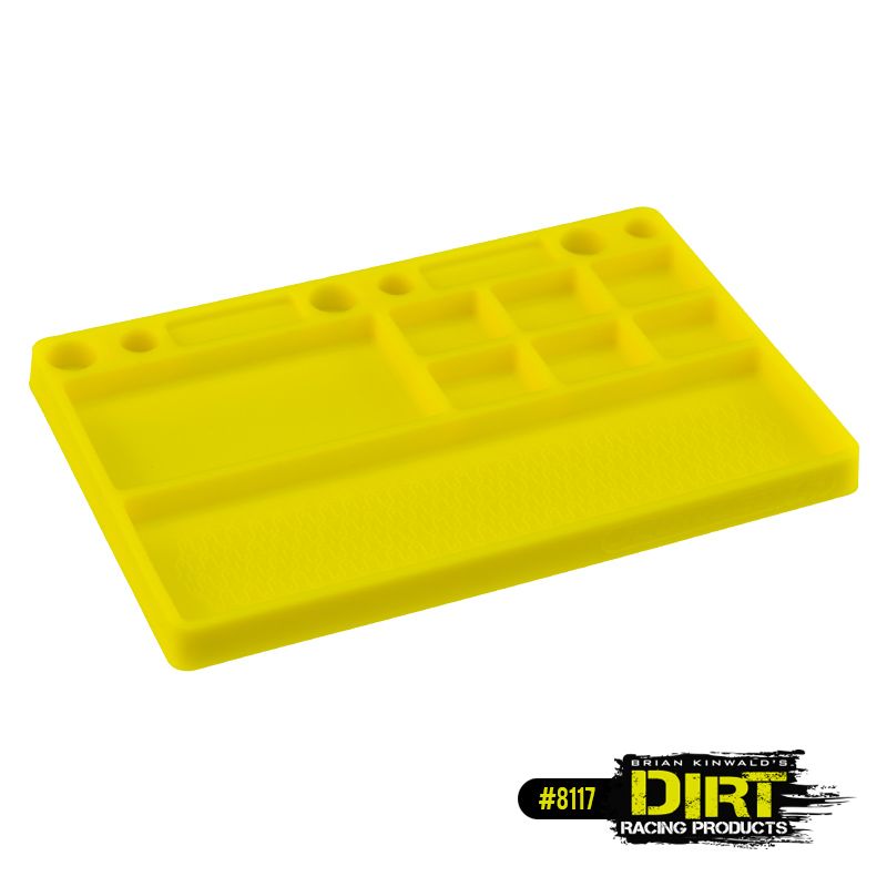 J Concepts Rubber Parts Tray - Yellow