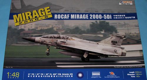 Kinetic 1/48 Scale ROCAF Mirage 2000-5Di Model Kit