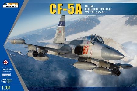 Kinetic 1/48 Scale Canada Air CF-5A Freedom Fighter