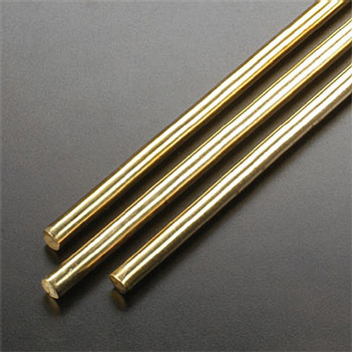 K & S Engineering 1165 Solid Brass Rod 1/4\"
