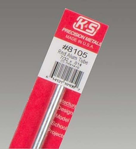 K & S Engineering 8105 Aluminum Tubing 7/32\" OD