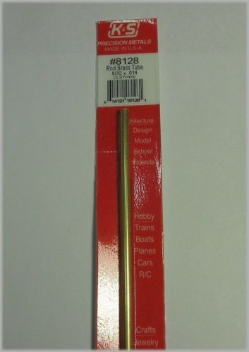 K & S Engineering 8128 Round Brass Tube 5/32\"