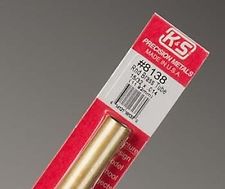 K & S Engineering 8138 Round Brass Tube 15/32\"