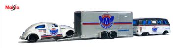 Maisto 1/64 Scale DES Team Haulers (6 Pack) Model Kit