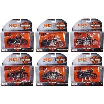 Maisto 1/18 Scale Harley Davidson Motorcycles, Series 41