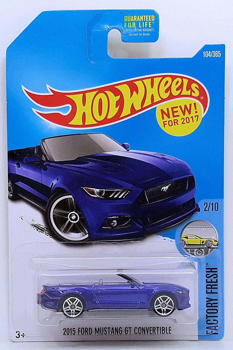 Hot Wheels 2015 Ford Mustang GT Convertible