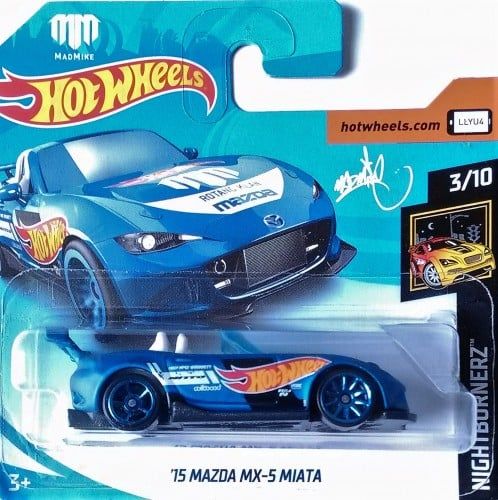 Hot Wheels - Nightburnerz (3/10) - \'15 Mazda MX-5 Miata - 2018