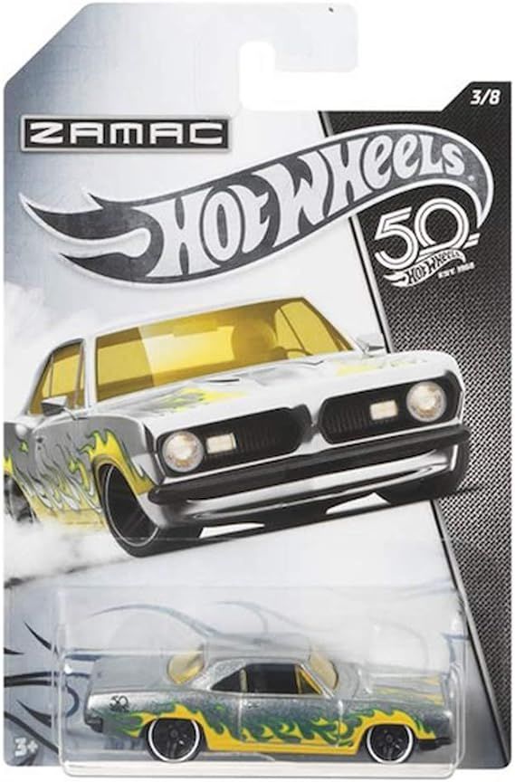 Hot Wheels - ZAMAC (3/8) \'68 Plymouth Barracuda Formula S - 201