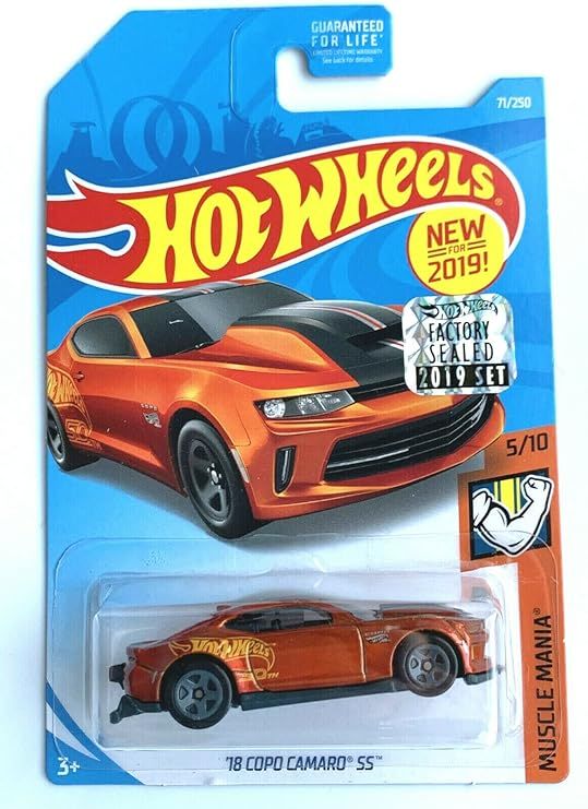 Hot Wheels - Muscle Mania - \'18 Copo Camaro SS - 2019 Burnt