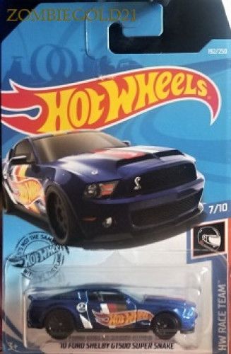 Hot Wheels - HW Race Team (7/10) - \'10 Ford Shelby GT500 Super