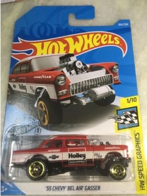 Hot Wheels - HW Speed Graphics (1/10 Scale) - \'55 Chevy Bel Air