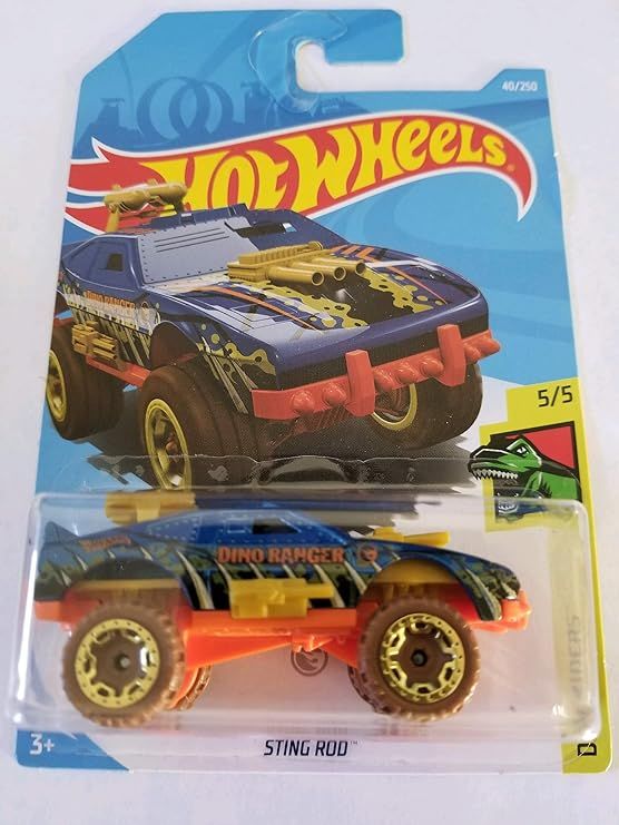 Hot Wheels - Dino Riders (5/5) - Sting Rod - 2015 Mainline