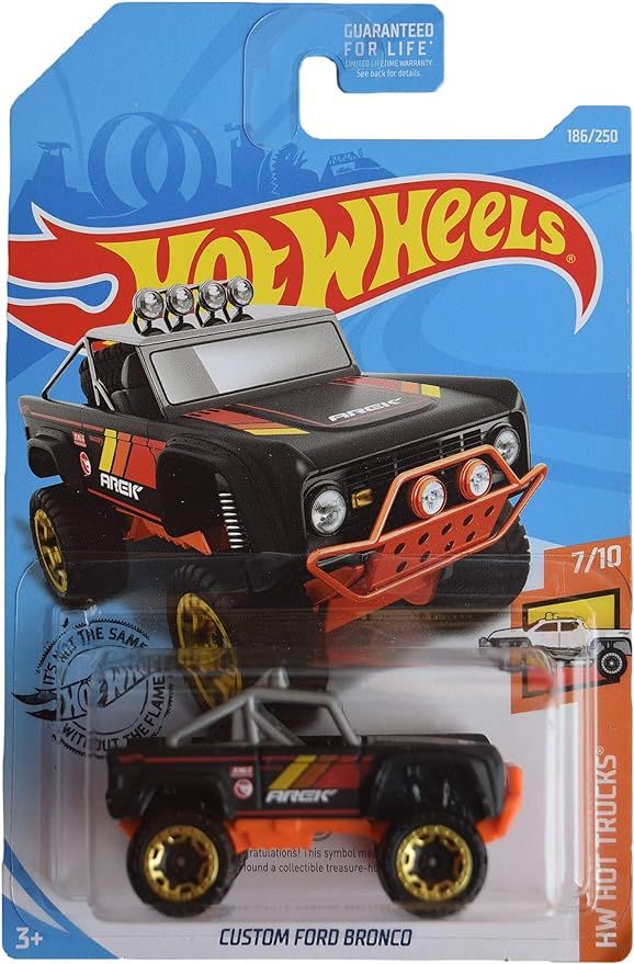 Hot Wheels - HW Hot Trucks (7/10) - Custom Ford Bronco - 2019