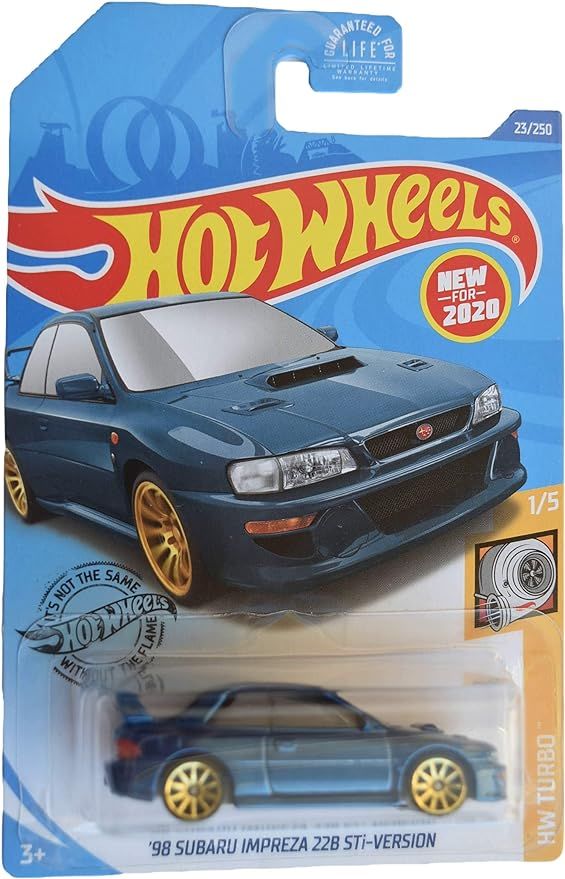 Hot Wheels - HW Turbo (1/5) - \'98 Subaru Impreza 22B Sti-Versio