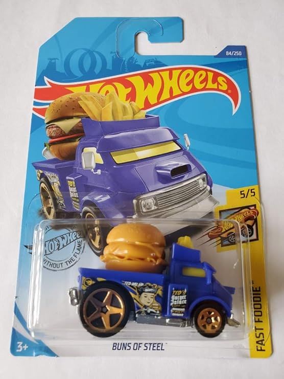 Hot Wheels - Fast Foodie (5/5) - Buns of Steel - 2020 Factory Se