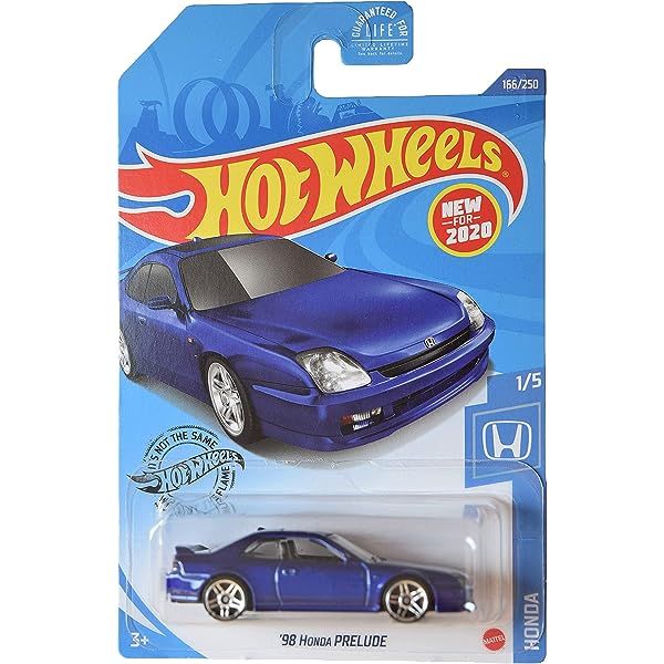 Hot Wheels - Honda (1/5) - \'98 Honda Prelude - 2020 Mainline