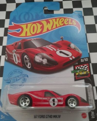 Hot Wheels -HW Race Day (8/10) - \'67 Ford GT40 Mk.IV - 2021