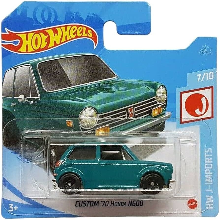 Hot Wheels - HW-J-Imports (7/10) - Custom \'70 Honda N600 - 2021