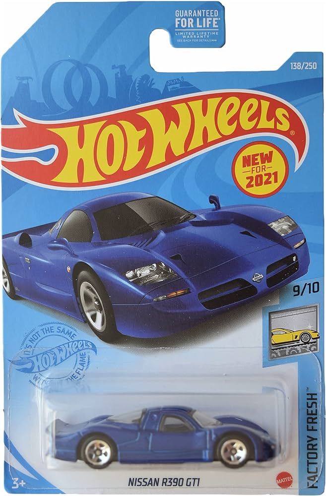 Hot Wheels - Factory Fresh (9/10) - Nissan R390 GT1 - 2021