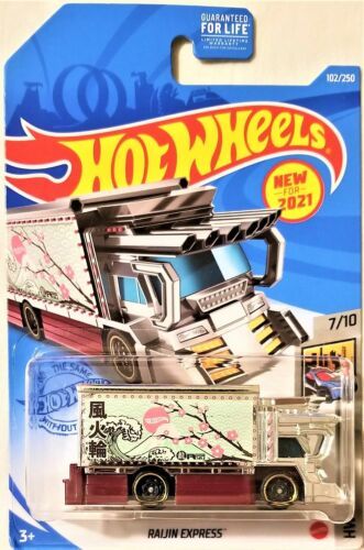 Hot Wheels - HW Metro (7/10) - Raijin Express - 2021 Mainline