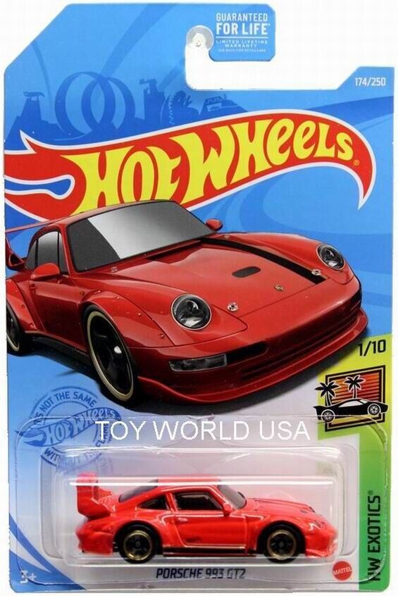 Hot Wheels - HW Exotics (1/10) - Porsche 993 GT2 - 2021 Mainline