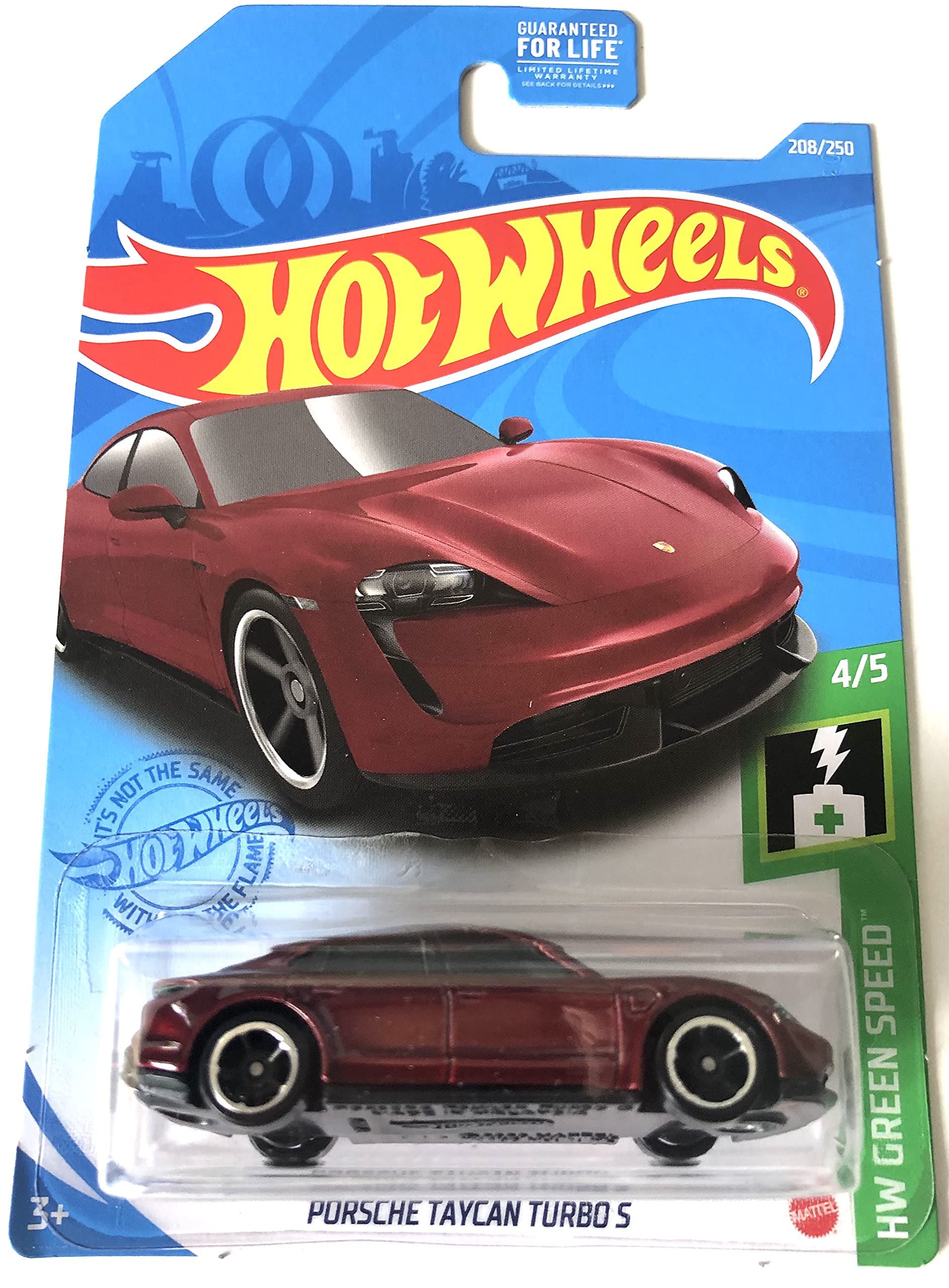 Hot Wheels - HW Green Speed (4/5) - Porsche Taycan Turbo S