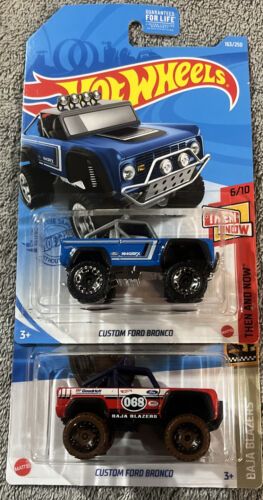 Hot Wheels - Then and Now - Custom Ford Bronco - 2021