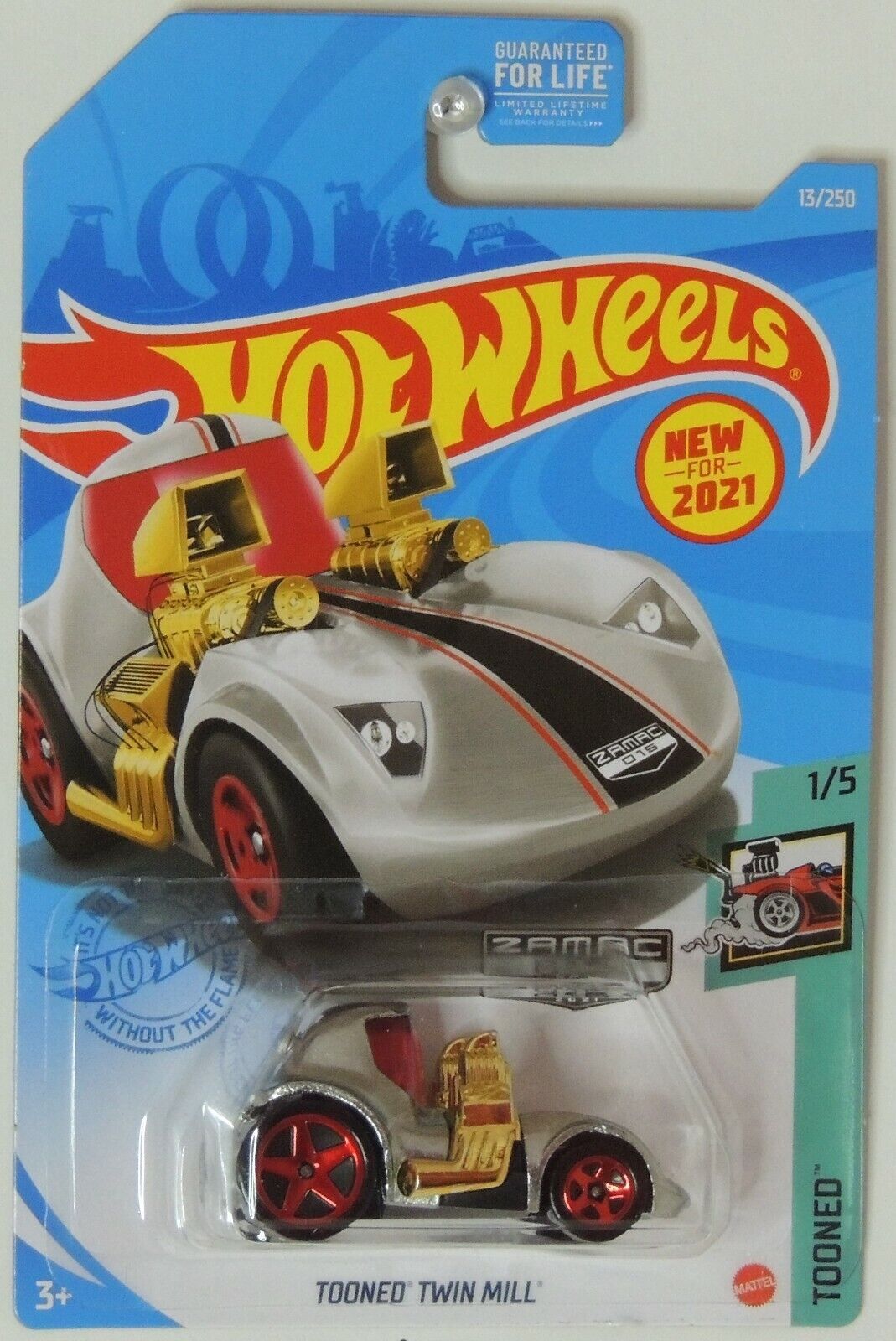 Hot Wheels - Tooned (1/5) - Tooned Twin Mill ZAMAC Edition