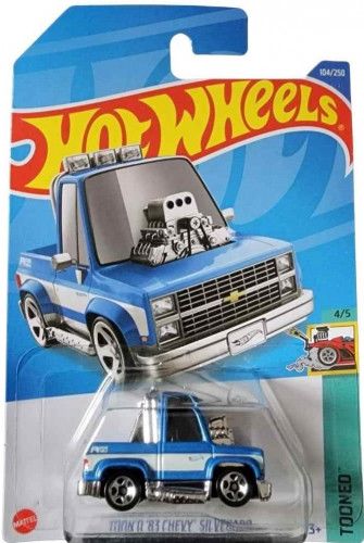 Hot Wheels - Tooned - Toon\'d \'83 Chevy Silverado - 2022
