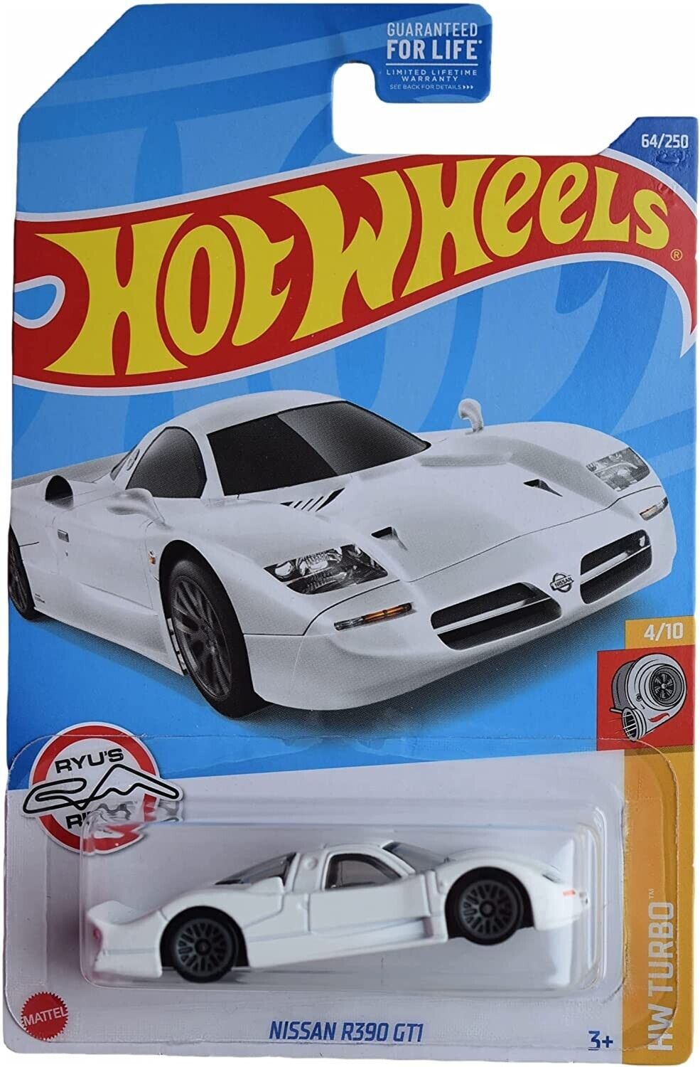 Hot Wheels - HW Turbo - Nissan R390 GT1 - 2022 - Click Image to Close