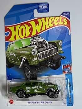 Hot Wheels - Chevy Bel Air (2/5) - \'55 Chevy Bel Air Gasser - 2