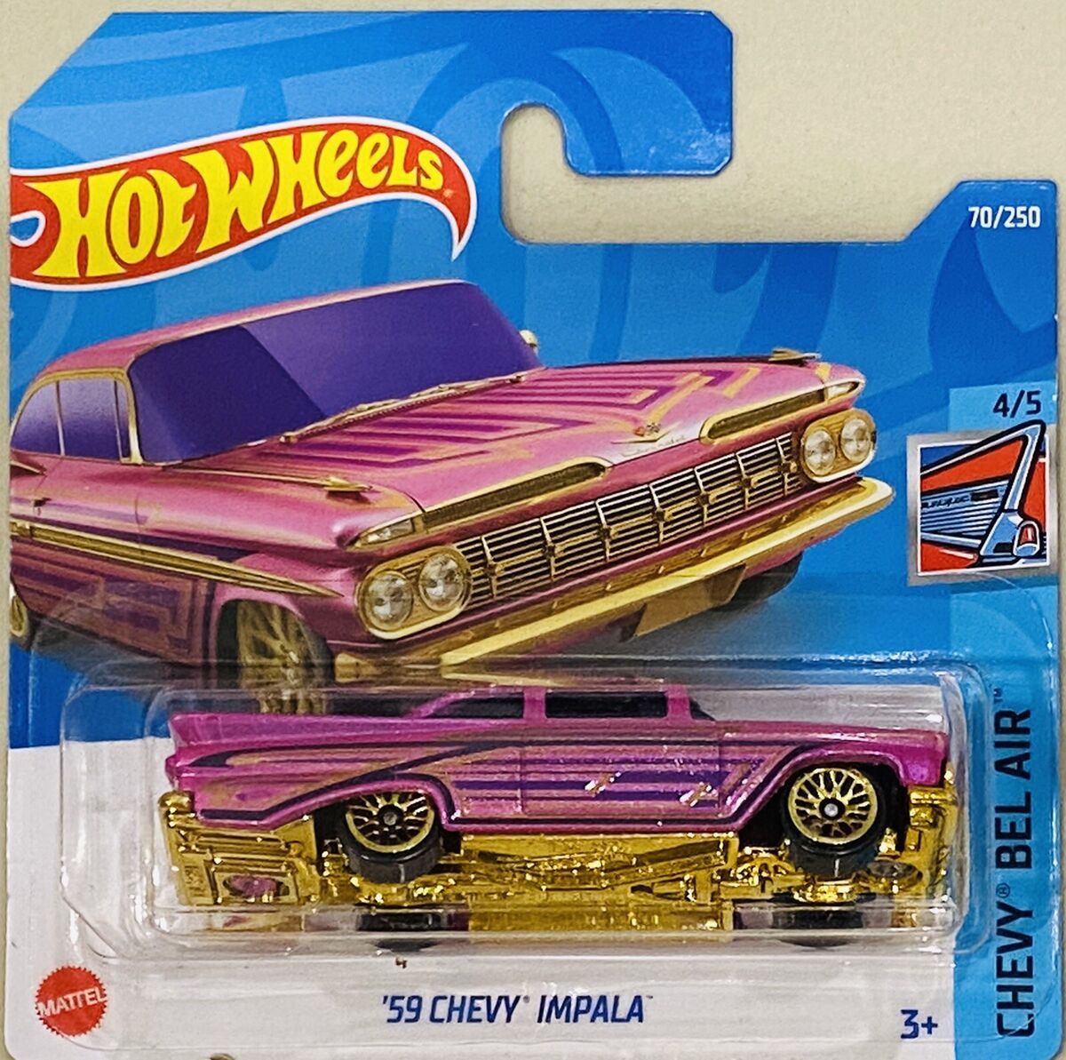 Hot Wheels - Chevy Bel Air - \'59 Chevy Impala - 2022 - Click Image to Close