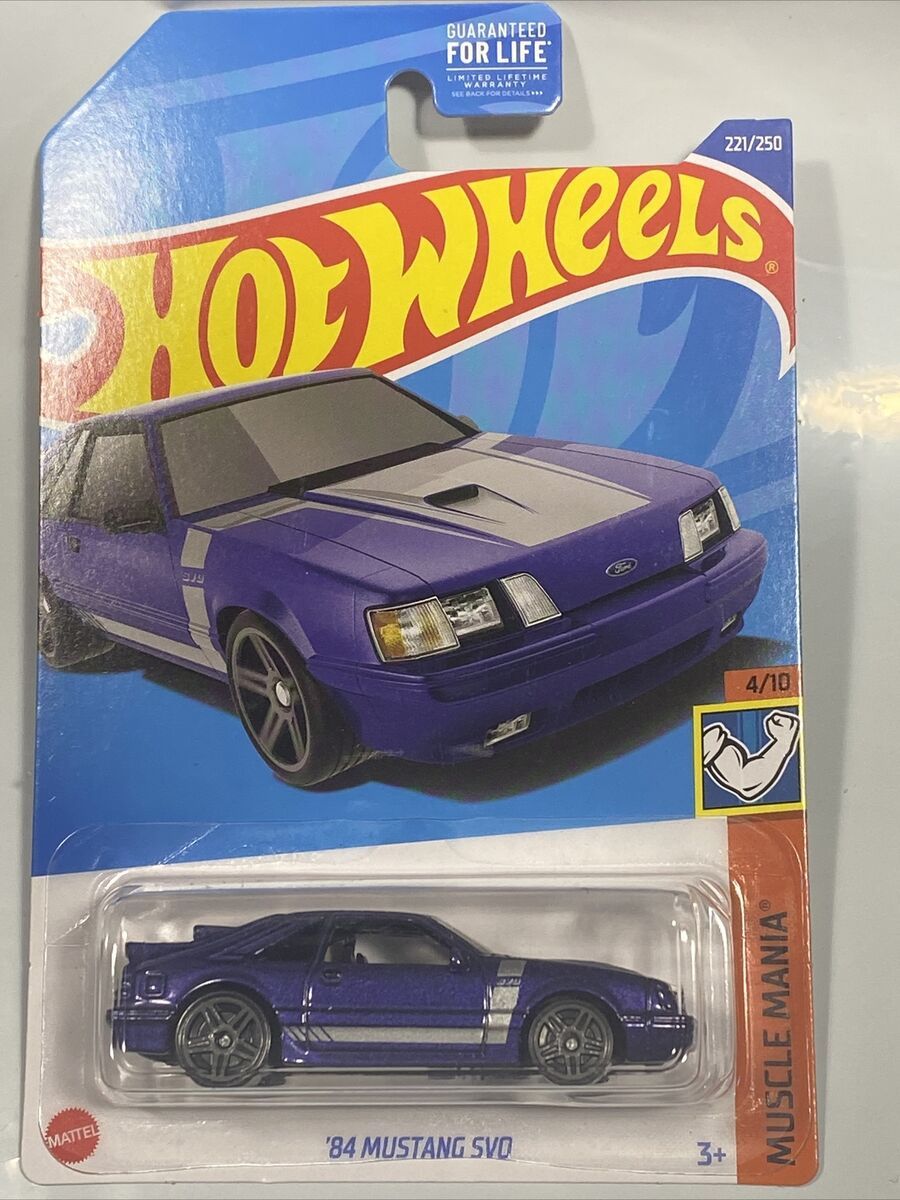 Hot Wheels - Muscle Mania - \'84 Mustang SVO - 2022 - Click Image to Close