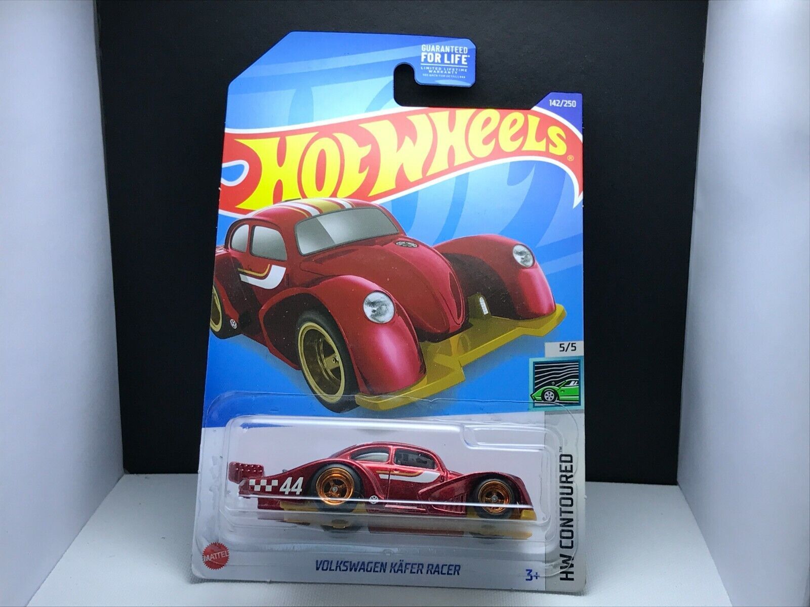 Hot Wheels - HW Contoured - Volkswagen Kafer Racer - 2022 - Click Image to Close