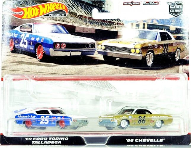 Hot Wheels Premium - Car Culture - 2-Pack - \'69 Ford Torino