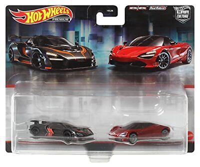 Hot Wheels Premium - Car Culture - 2-Pack - McLaren Senna - Click Image to Close