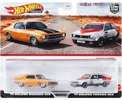 Hot Wheels Premium - Car Culture - 2-Pack - \'73 Holden Monaro G